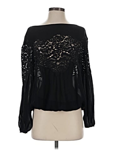 Ramy Brook Long Sleeve Silk Top (view 1)