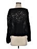 Ramy Brook 100% Silk Black Long Sleeve Silk Top Size XS - photo 1