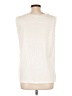 Karl Lagerfeld Paris 100% Polyester Ivory Sleeveless Blouse Size L - photo 2