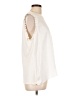 Karl Lagerfeld Paris 100% Polyester Ivory Sleeveless Blouse Size L - photo 4