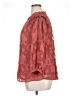LC Lauren Conrad 100% Polyester Red 3/4 Sleeve Blouse Size 1X - photo 5