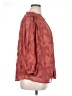 LC Lauren Conrad 100% Polyester Red 3/4 Sleeve Blouse Size 1X - photo 4