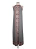 Max Studio Graphic Gray Casual Dress Size L - photo 1