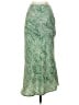 Topshop 100% Polyester Green Formal Skirt Size 2 - photo 2