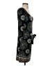 Max Studio Paisley Black Casual Dress Size XS - photo 4