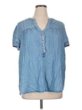 Perch By Blu Pepper Short Sleeve Blouse
