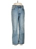 RE/DONE 100% Cotton Hearts Blue Jeans Size 28 waist - photo 1