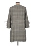 H&M Plaid Gray Casual Dress Size 12 - photo 2