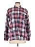 J.Crew Plaid Pink Long Sleeve Button-Down Shirt Size L (tall) - photo 1
