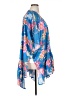 Umgee 100% Polyester Blue Kimono Size 1X - 2X - photo 4