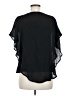 Unbranded Black Short Sleeve Blouse Size M - photo 2