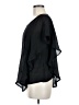 Unbranded Black Short Sleeve Blouse Size M - photo 5