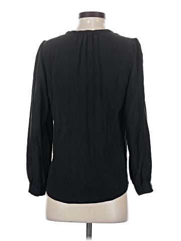 Joie Long Sleeve Silk Top (view 2)