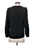 Joie 100% Silk Black Long Sleeve Silk Top Size S - photo 2