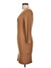 Forever 21 Solid Tan Casual Dress Size L - photo 5