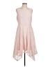 Elle 100% Polyester Pink Cocktail Dress Size L - photo 1