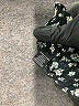 Vanilla Star 100% Rayon Floral Black Shorts Size M - photo 4