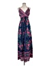 Assorted Brands 100% Polyester Blue Casual Dress Size S (estimated) - photo 1