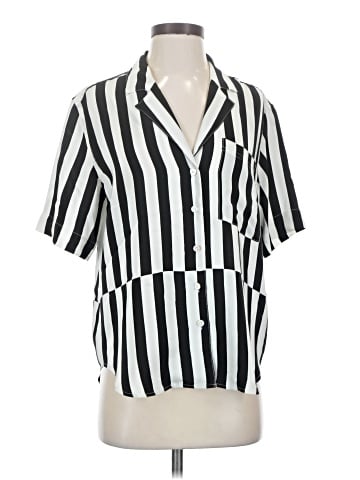 AYR Short Sleeve Silk Top (view 1)