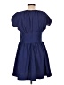 Unbranded 100% Polyester Solid Blue Casual Dress Size L - photo 2