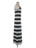 Ambiance Apparel Stripes Gray Casual Dress Size M - photo 4