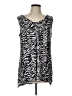 Logo Layers Black Sleeveless Top Size L - photo 1