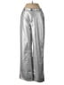Allegra K Metallic Silver Casual Pants Size S - photo 1