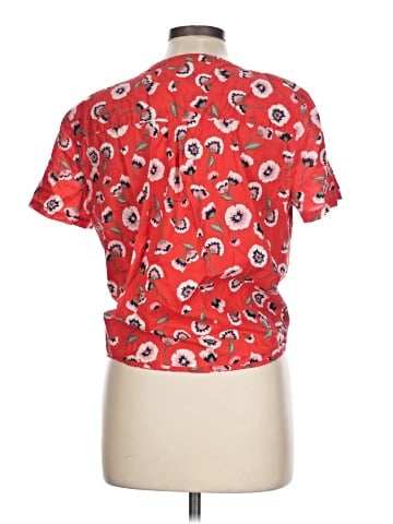 J.Crew Factory Store Short Sleeve Blouse (view 2)