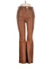 FRAME 100% Leather Brown Leather Pants Size 25 waist - photo 1