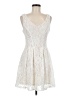 City Studio Ivory Cocktail Dress Size 7 - photo 1