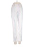 Badgley Mischka Stripes White Casual Pants Size 0 - photo 1
