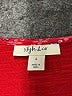 Style&Co Red Sleeveless Top Size L - photo 7