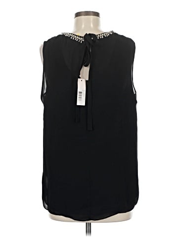 Rebecca Taylor Sleeveless Silk Top (view 2)