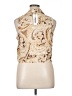 L'Agence Gold Sleeveless Blouse Size XL (4) - photo 2