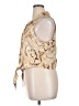 L'Agence Gold Sleeveless Blouse Size XL (4) - photo 5