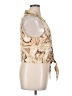L'Agence Gold Sleeveless Blouse Size XL (4) - photo 4