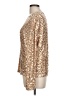 Unbranded Gold Long Sleeve Blouse Size L - photo 5