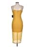 Express Yellow Cocktail Dress Size L - photo 2