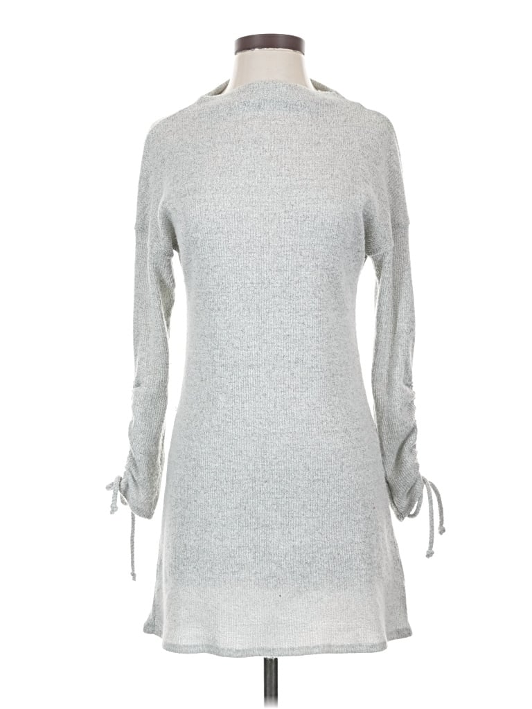 Pre-owned As U Wish Casual Dress In Gray