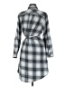 Torrid 100% Cotton Plaid Gray Casual Dress Size Med Plus (00) - photo 2