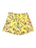 Zara Basic Floral Yellow Shorts Size XS - photo 1