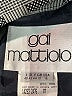 Gai Mattiolo Checkered-gingham Gray Blazer Size 14 - photo 6