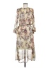 Dixie Print Tan Casual Dress Size M - photo 1