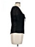 Reformation 100% Viscose Black Short Sleeve Top Size 10 - photo 4