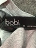 Bobi Gray Short Sleeve Top Size XS - photo 7