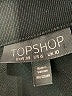Topshop 100% Polyester Black Blazer Size 6 - photo 6