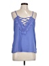 rue21 100% Polyester Blue Sleeveless Blouse Size L - photo 1