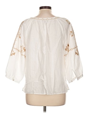 Talbots 3/4 Sleeve Blouse (view 2)