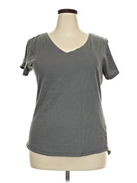 New York & Company Short Sleeve T-Shirt (view 1)