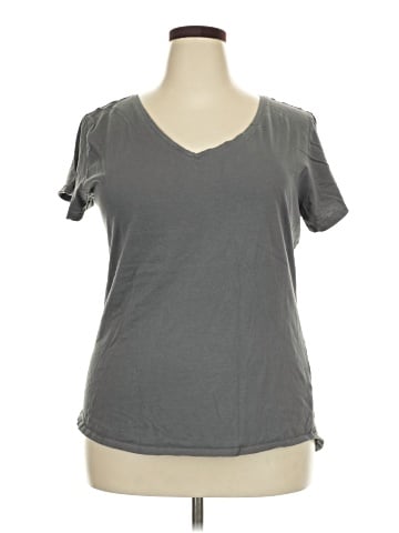 New York & Company Short Sleeve T-Shirt (view 1)